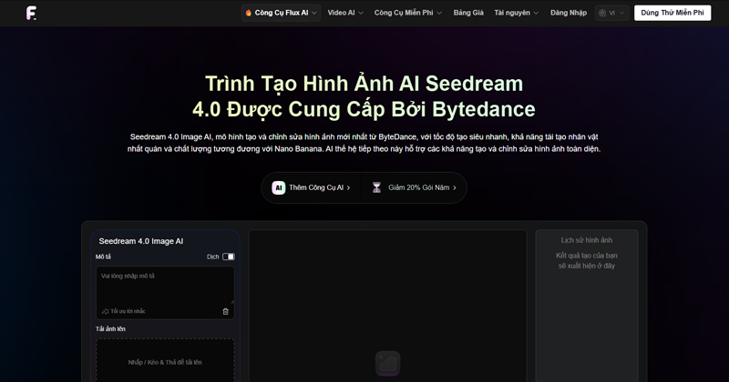 Cách thức truy cập Seedream 4.0