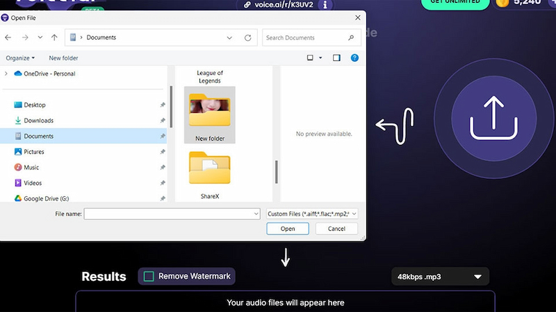 Voice AI cá nhân hóa giọng nói