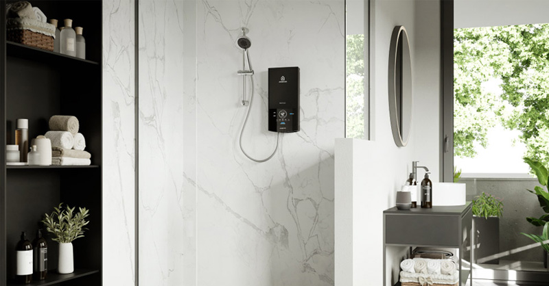 Máy Nước Nóng Trực Tiếp Ariston Aures Top 4.5P có công suất 4500W