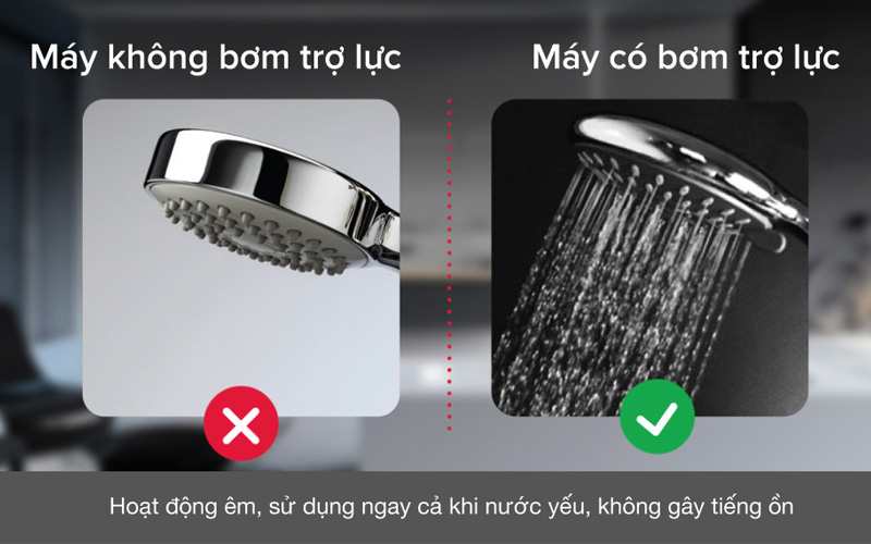Bơm trợ lực Premium Silence, giúp máy vận hành êm ái