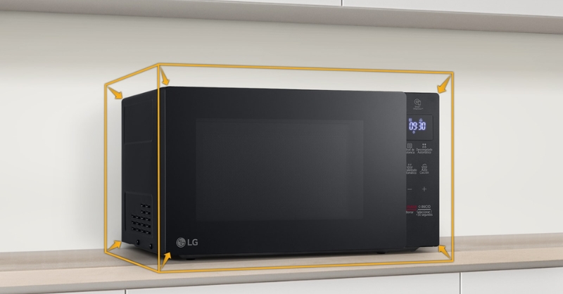 Các kích thước lò vi sóng phổ biến hiện nay