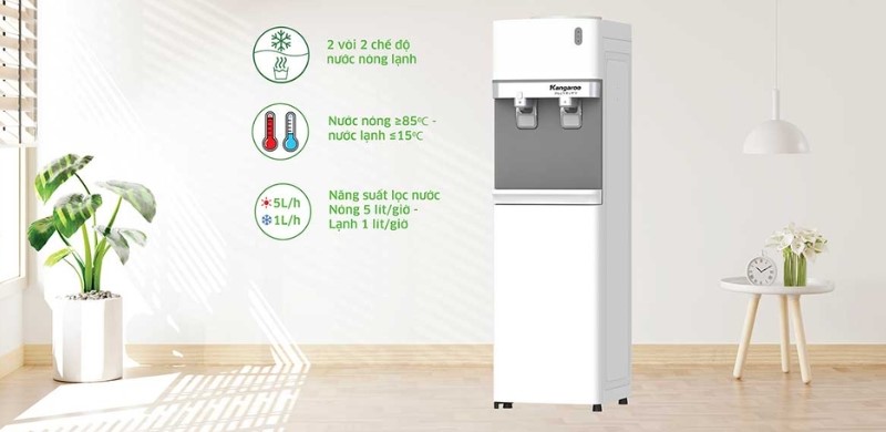 Cân nhắc chọn loại cây nước nóng lạnh và tính năng phù hợp