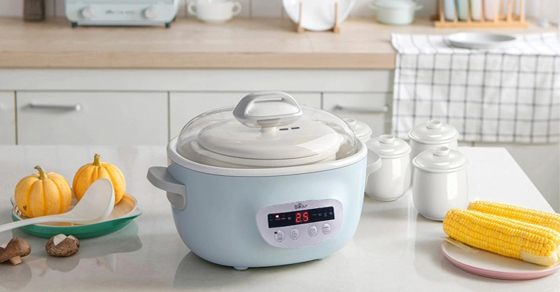 Bật nguồn cho nồi và chọn chế độ nấu phù hợp với món ăn