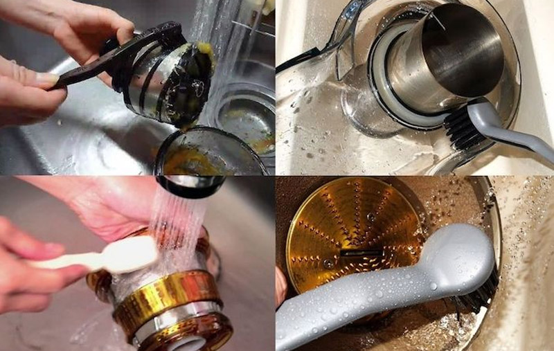 Vệ sinh kỹ lưỡng các bộ phận và bảo quản máy ép đúng cách 