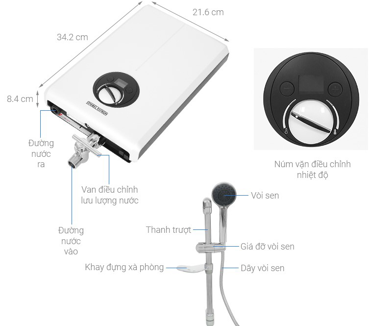 Đọc kỹ hướng dẫn sử dụng nước nóng Stiebel Eltron kèm theo