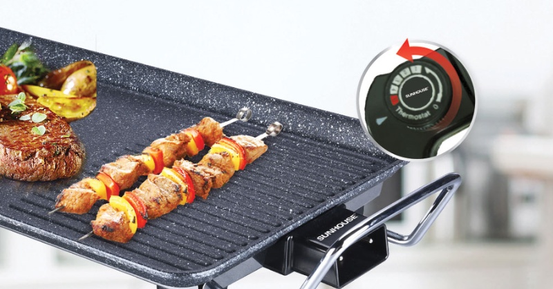Lựa chọn nhiệt độ bếp nướng điện phù hợp