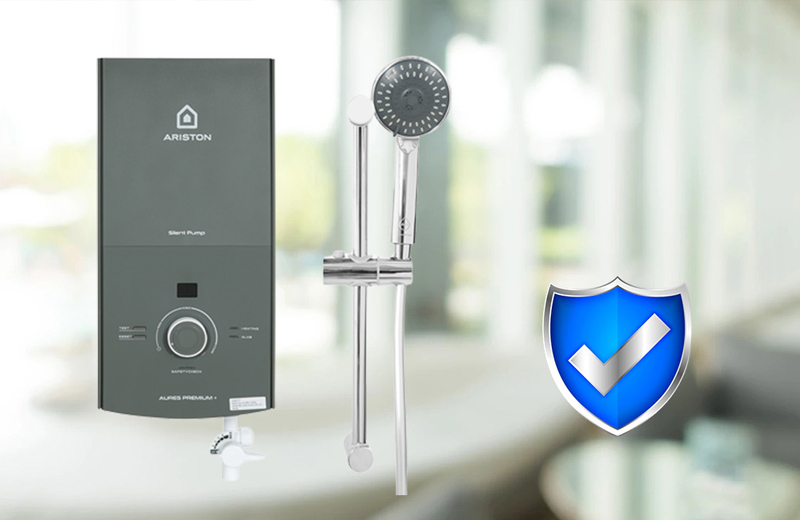 Máy nước nóng trực tiếp có bơm làm nóng tức thì mà không cần bình chứa