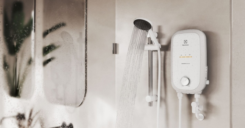 Máy Nước Nóng Trực Tiếp Electrolux EWE451QB-W4 có thiết kế hiện đại 