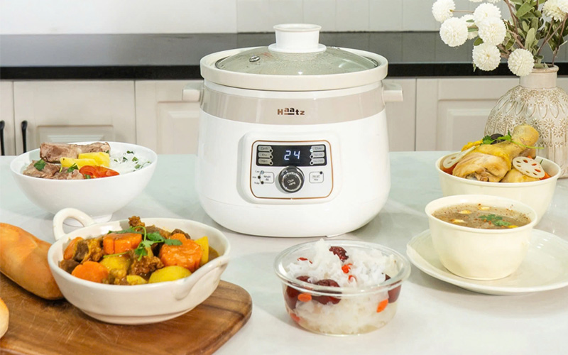 Nồi nấu chậm không gây tiêu tốn quá nhiều năng lượng 