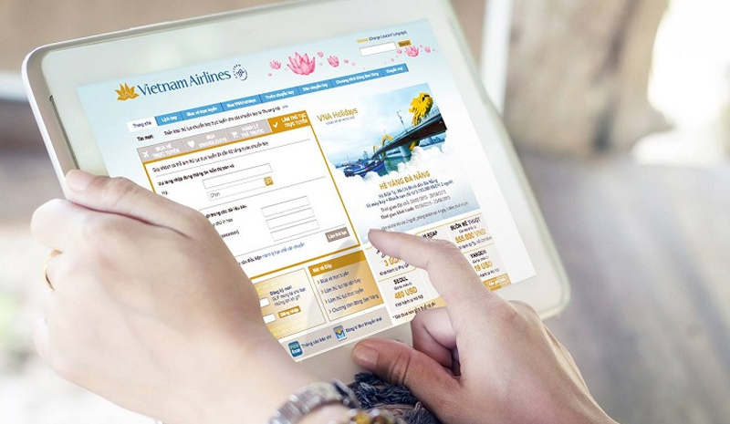 Đặt vé máy bay và check in online