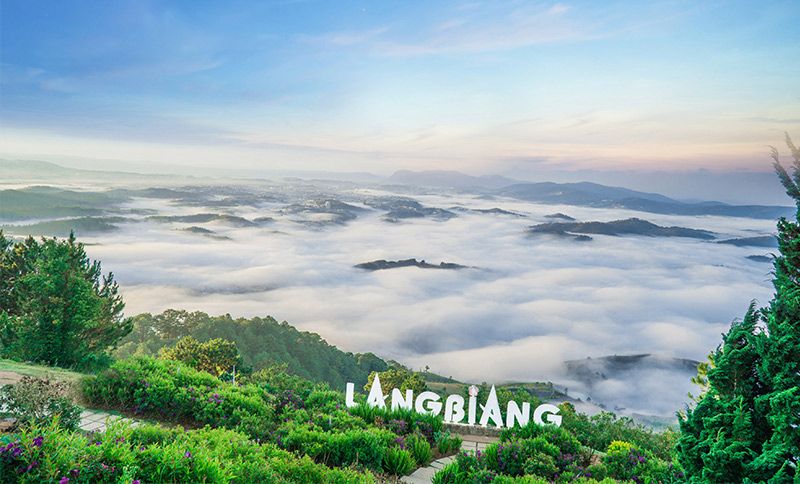 Núi Langbiang - Điểm check-in sống động