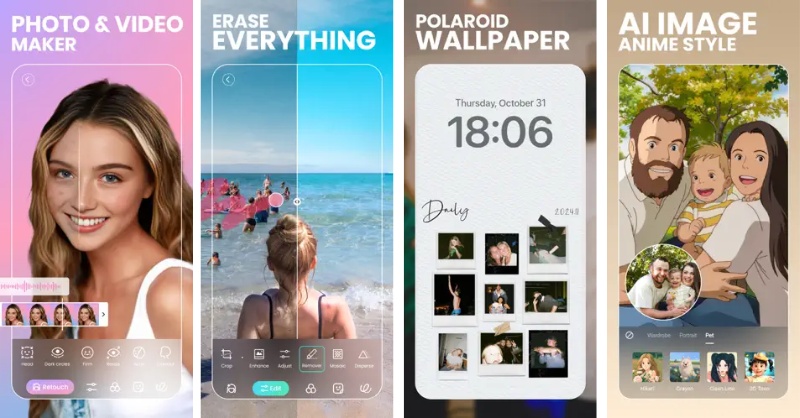 App bóp eo BeautyPlus