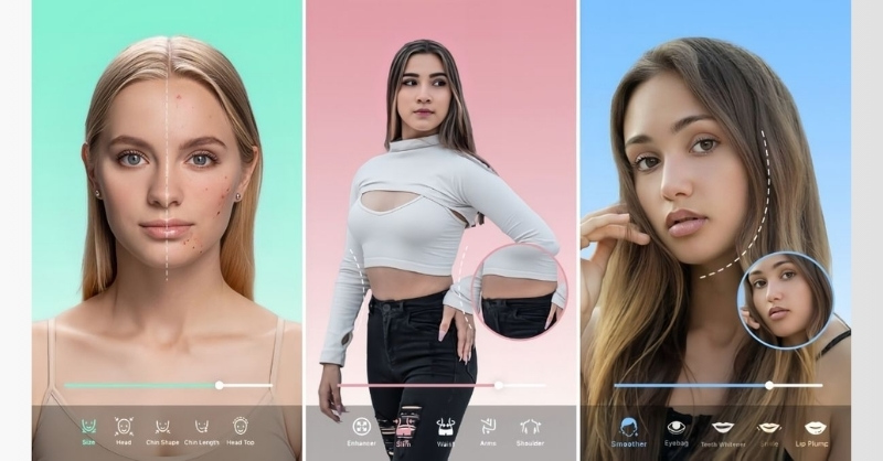 App bóp eo Peachy