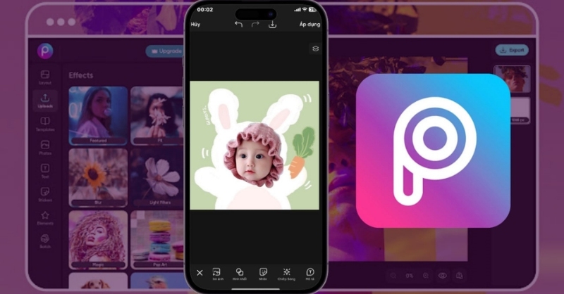 App bóp eo PicsArt