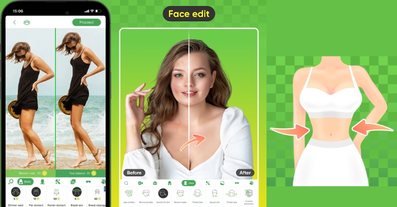 App bóp eo RetouchMe