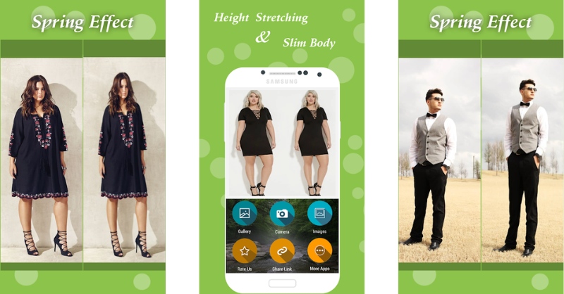 App bóp eo Spring Effects