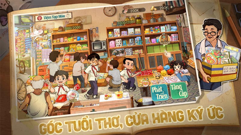 Tiệm Tạp Hóa Thời Gian là tựa game mô phỏng kinh doanh