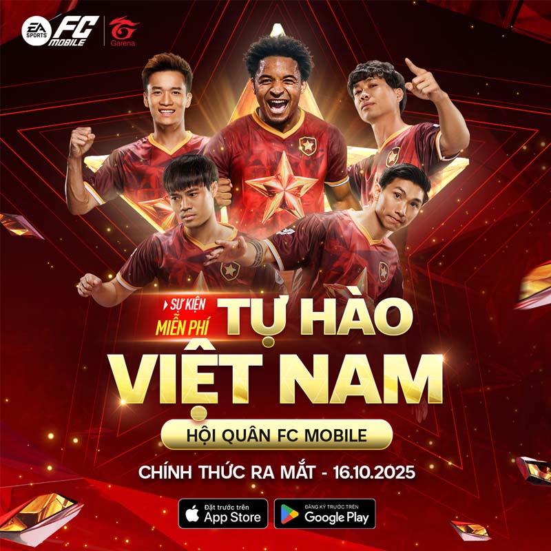 FC Mobile Việt Nam chính thức phát hành bởi EA Sports và Garena