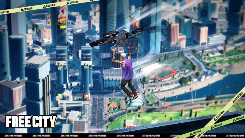 Garena Free City cho phép trải nghiệm nhiều câu chuyện