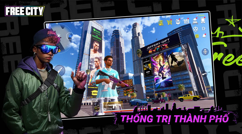 Garena Free City mở cổng đăng ký sớm trên Google Play từ 9/5