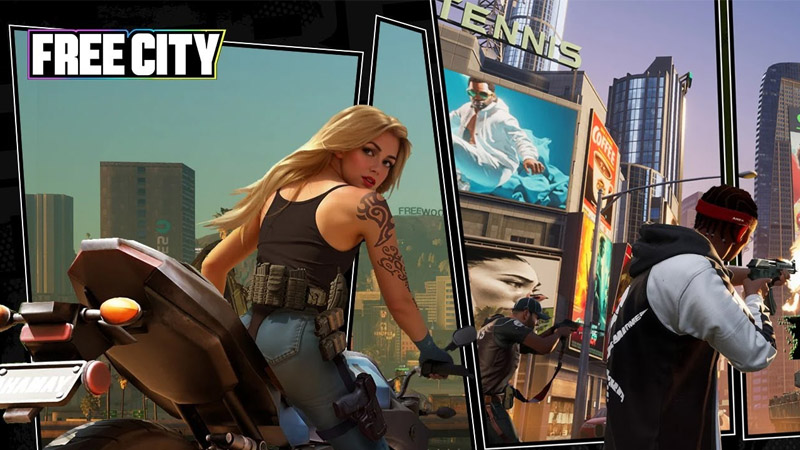Garena Free City đưa người chơi vào thành phố ảo rộng lớn