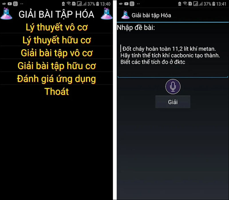 Giải Bài Tập Hóa là một trong những ứng dụng giải bài tập hóa học được ưa chuộng