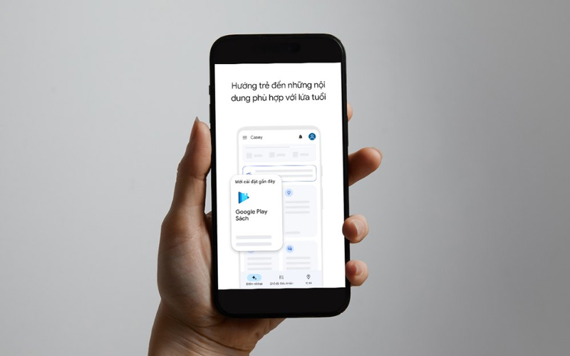 Google Family Link giúp chọn lọc nội dung phù hợp cho con