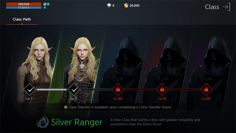 Lineage 2M có hệ thống chuyển chức đa dạng