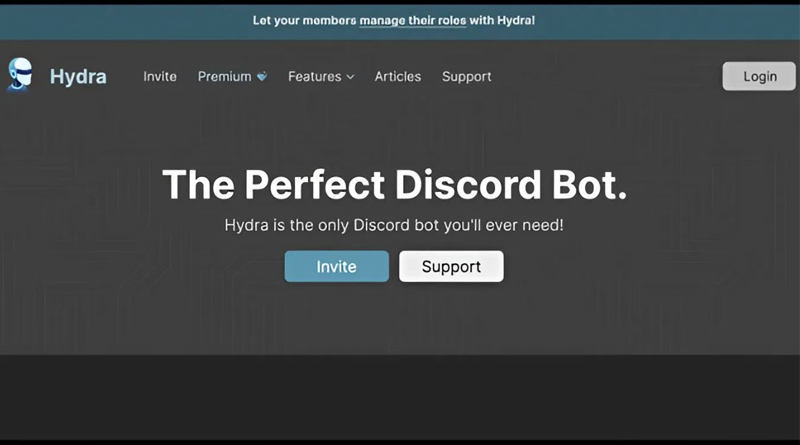 Truy cập Bot Discord Music muốn sử dụng sau đó nhấn Invite