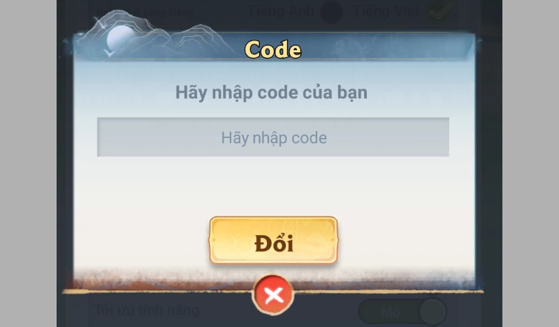 Nhập code game Dũng Sĩ Trở Lại: Khế Ước Thần