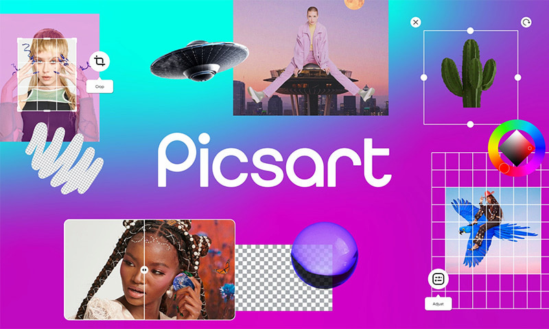 PicsArt ghép mặt vào ảnh có sẵn