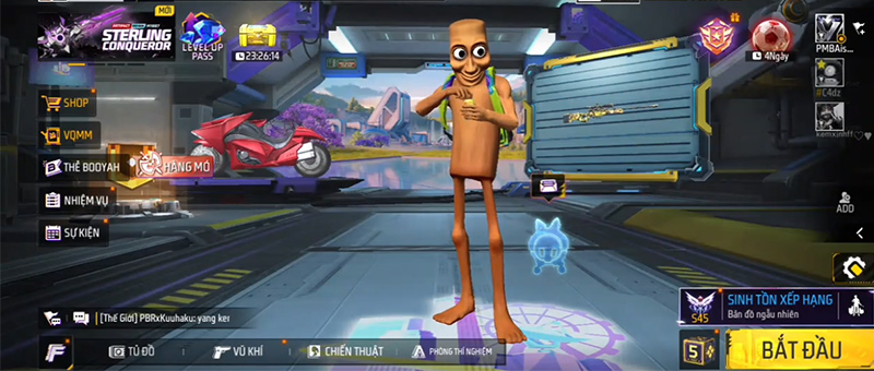 Sự kiện nhận skin Tung Tung Tung Sahur trong Free Fire