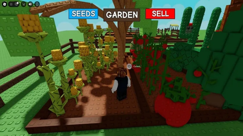Thu hoạch nhanh là mẹo chơi Grow A Garden hữu ích