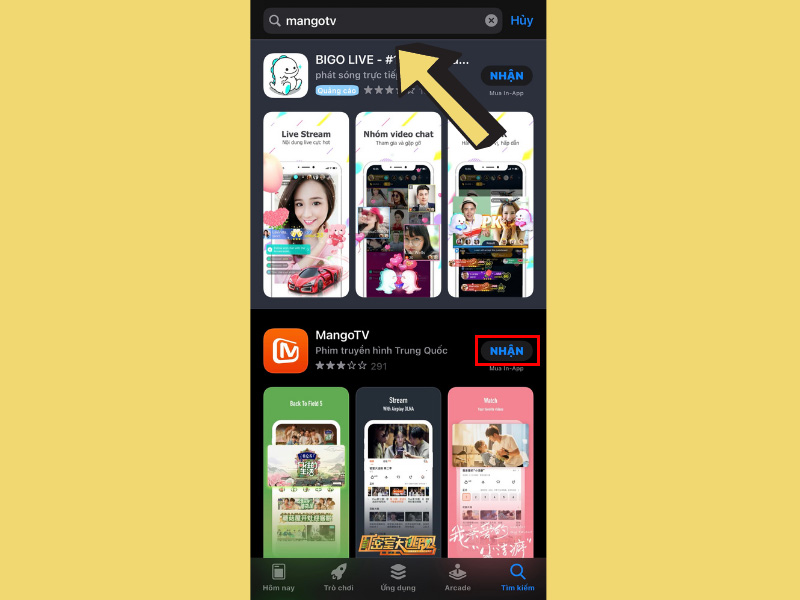 Cách tải Mango TV trên điện thoại