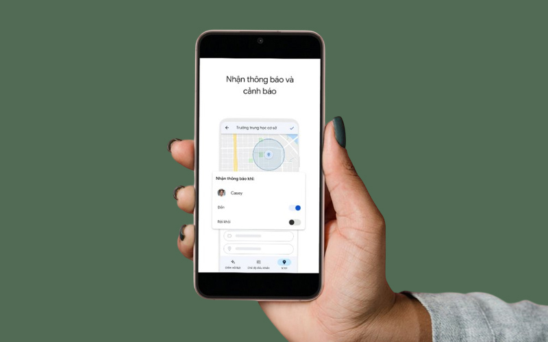 Google Family Link cho phép nhận thông báo và cảnh báo