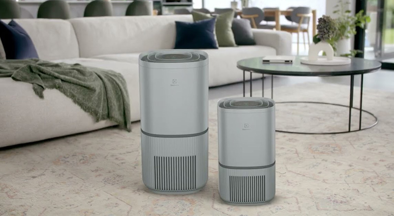 Không nên để nước tiếp xúc với máy lọc không khí