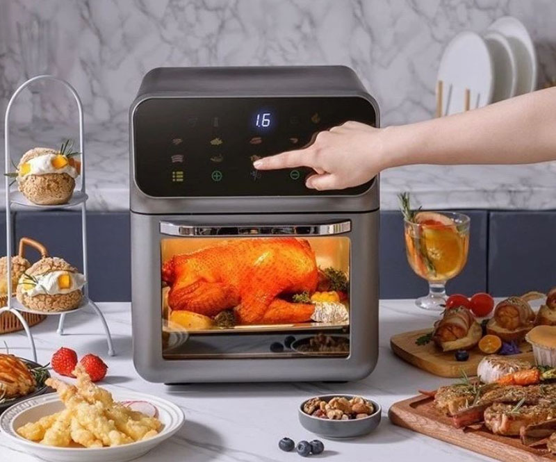 Nồi chiên không dầu cảm ứng dễ dàng thao tác và sử dụng