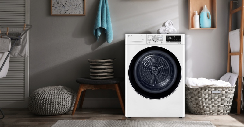 Các công nghệ hiện đại trên máy sấy quần áo LG