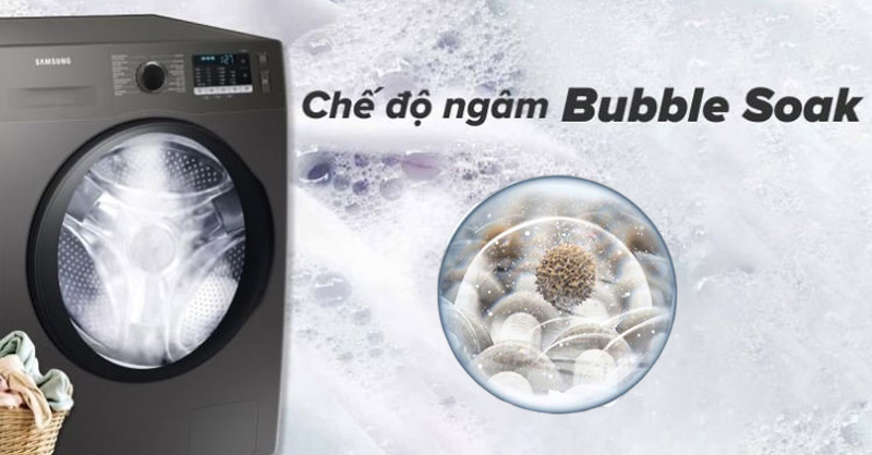 Có nên mua máy giặt trang bị Bubble Soak?