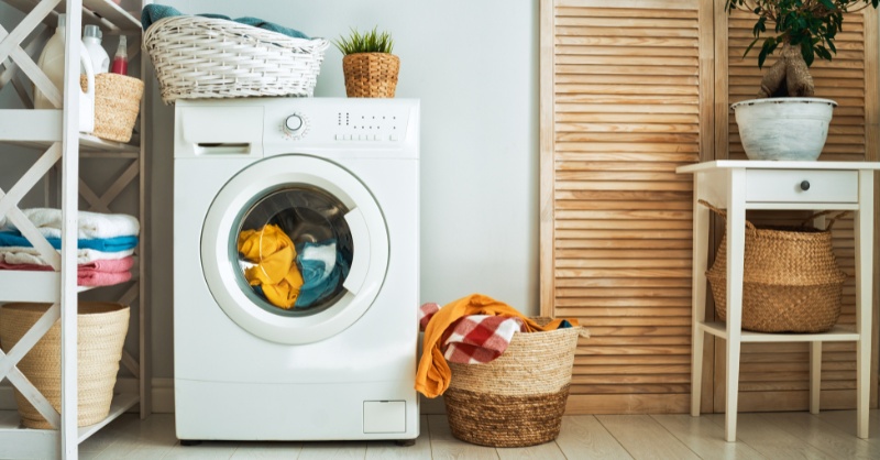 Máy giặt bị ẩm