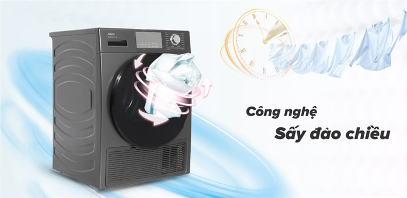 Công nghệ sấy đảo chiều giảm tình trạng bám bụi, nấm mốc quần áo