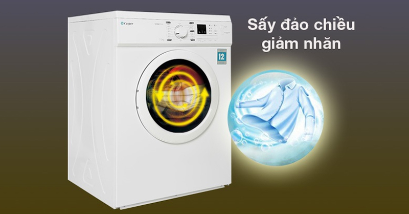 Công nghệ sấy đảo chiều tích hợp trên các dòng máy sấy cao cấp