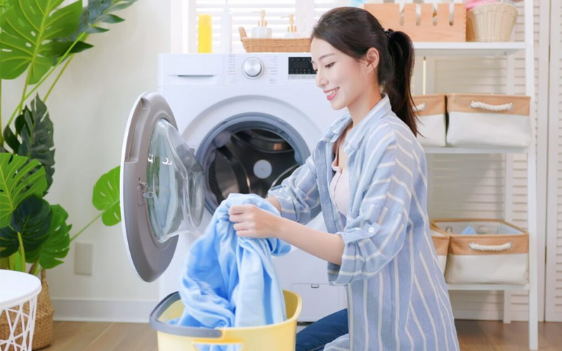 Giặt hấp không gây ảnh hưởng đến chất liệu vải 