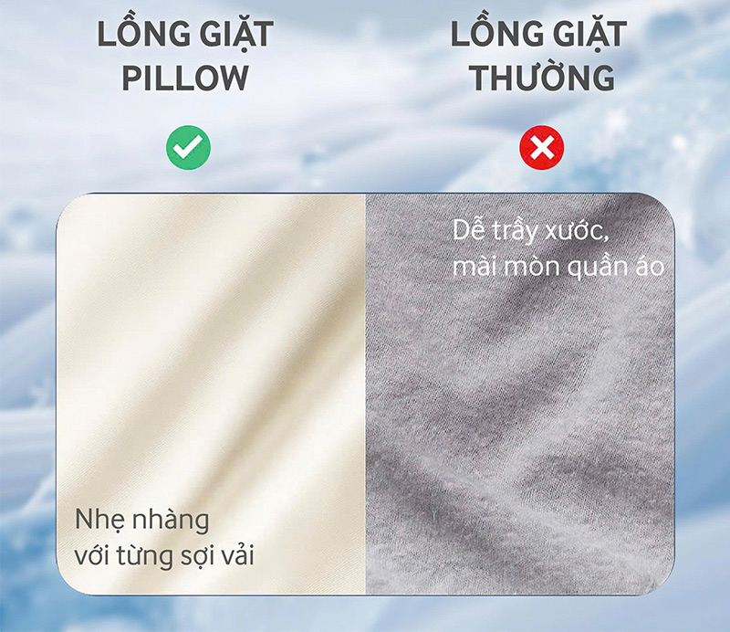 Lồng giặt Pillow trên máy giặt Aqua là gì?
