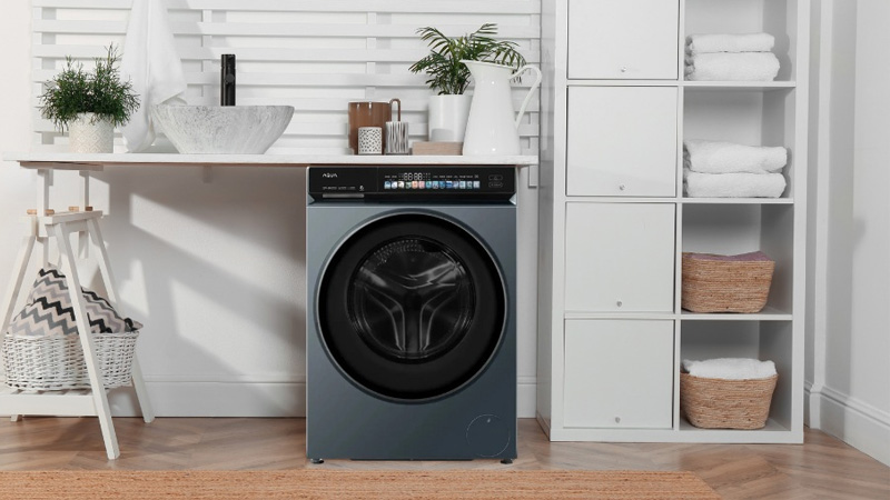 Máy Giặt Aqua 12 Kg AW12-BD4377U1L(GN) có thiết kế hiện đại