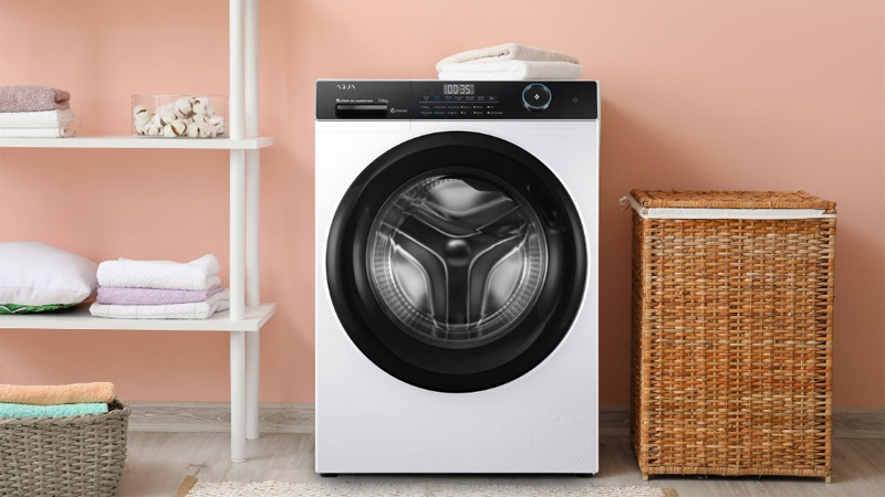 Máy Giặt Aqua AW12-BP4959U1K(W) phù hợp nhiều không gian 