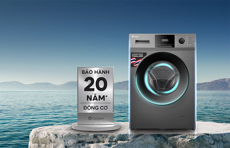 Máy giặt Casper có chế độ bảo hành tốt