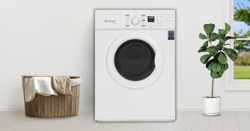 Máy Sấy Casper TD-72VWD sở hữu vẻ ngoài hiện đại, thanh lịch