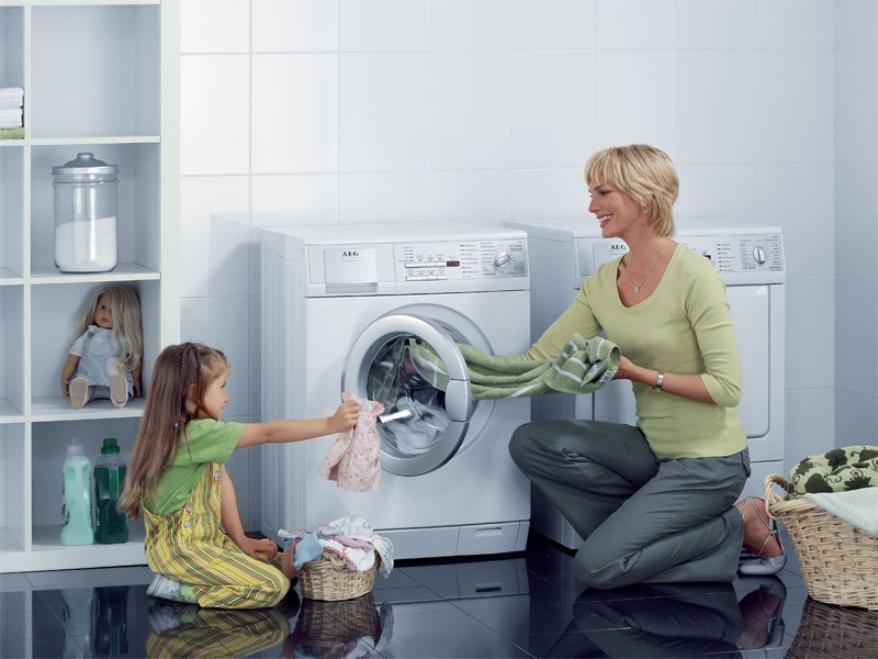 Hướng Đông hoặc Đông Nam là hướng đặt máy giặt tốt