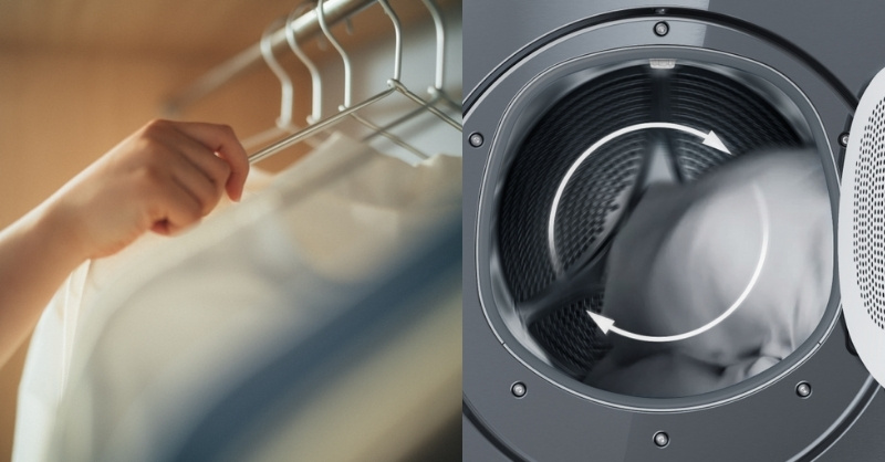 Thời gian sấy ngắn hơn, giảm xoắn rối quần áo với 3 động cơ Inverter